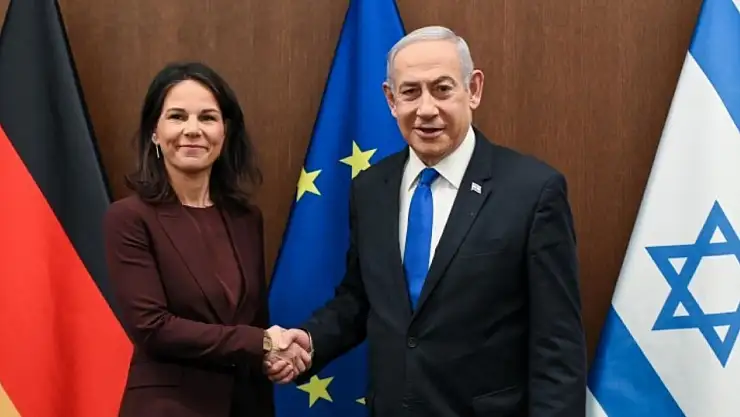 Almanya ve İngiltere'den İsrail'e Destek Ziyareti