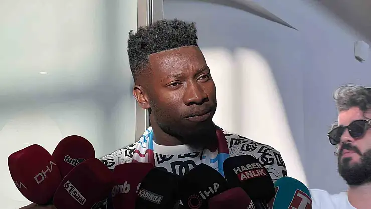 Andre Onana'ya Trabzon'da coşkulu karşılama
