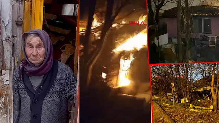 Ankara'da gecekondu yangınında hayvansever kadın can verdi!