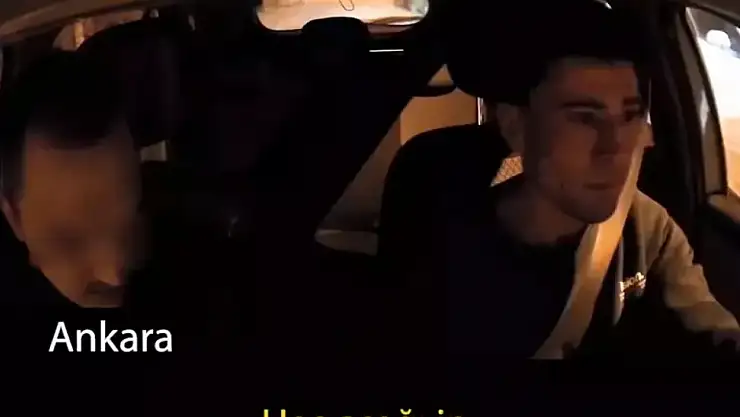 Ankara'da uygulama üzerinden çalışan sürücüyü tehdit eden taksici gözaltına alındı