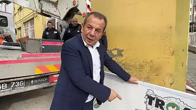 Arapça tabelasını kaldırdığı için tehdit eden Emlakçı artık 100 metre yaklaşamayacak