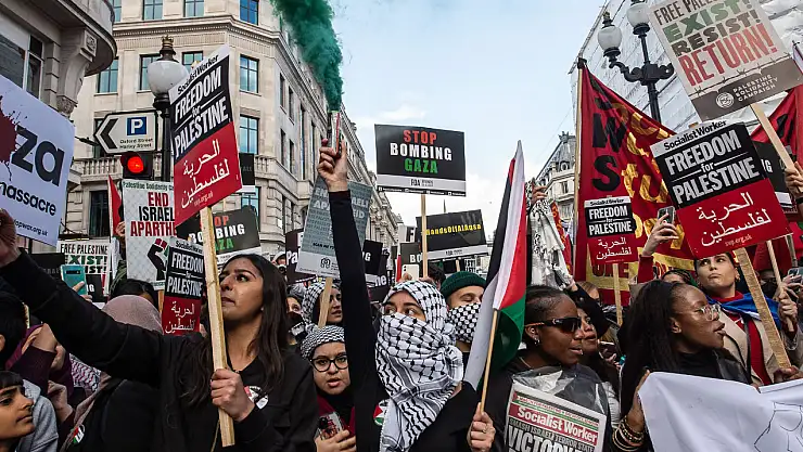 Avrupa'da Gazze Yürüyüşü Devam Ediyor