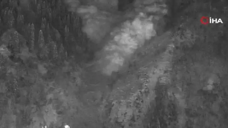 Ayder Yaylası'na 1 gün arayla bir kez daha çığ düştü