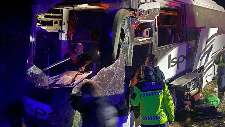 Aydın'da otobüs kazası! Ölü ve yaralılar var
