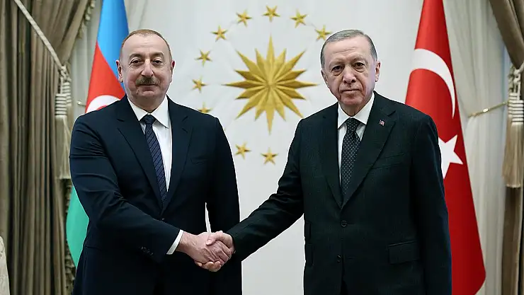Azerbaycan Cumhurbaşkanı Aliyev Ankara'da