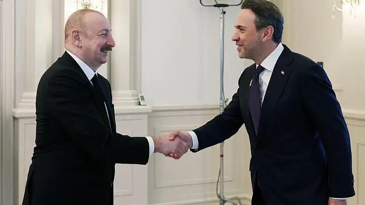 Bakan Bayraktar, Azerbaycan Cumhurbaşkanı İlham Aliyev ile görüştü