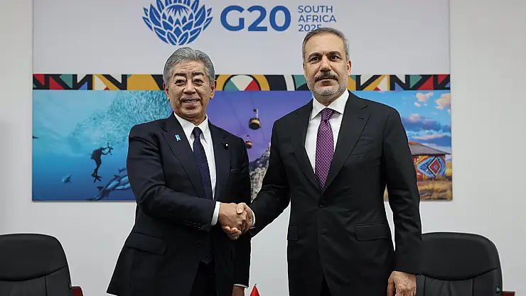 Bakan Fidan, Japon Mevkidaşı Iwaya İle Görüştü