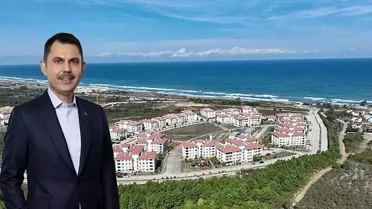 Bakan Kurum'dan Sosyal Konut Paylaşımı