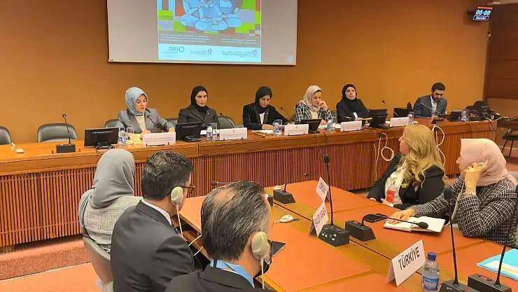 Bakandan BM etkinliğinde Gazze'de yaşananlara tepki