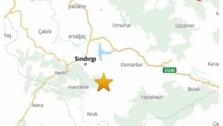 Balıkesir Sındırgı'da bir deprem daha: İstanbul'da da hissedildi!