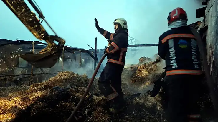 Bayrama iki gün kala yürek yakan yangın: Kurbanlıklar telef oldu