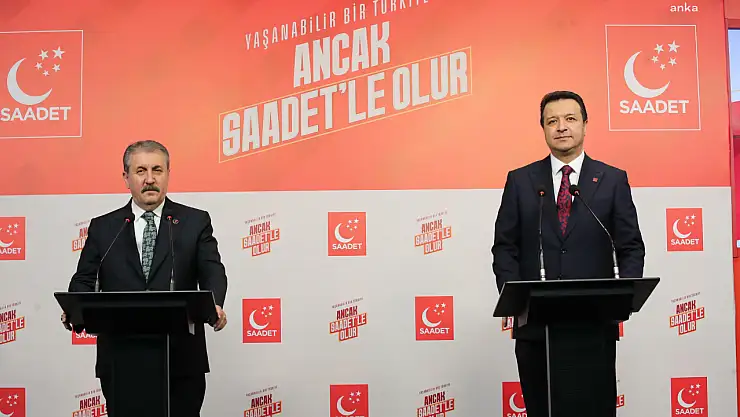 BBP Genel Başkanı Destici'den SP Lideri Arıkan'a ziyaret