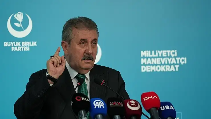 BBP Genel Başkanı Destici: 'Gazze'deki soykırımın sorumluları mutlaka yargılanmalı'