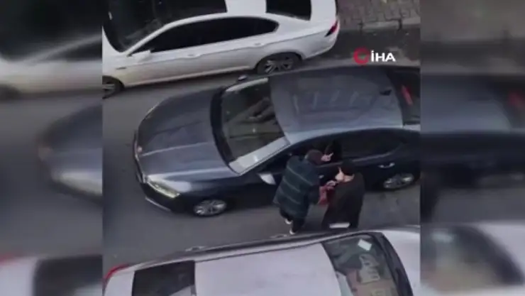 'Ben polisim' diyerek tehdit edip yol istedi