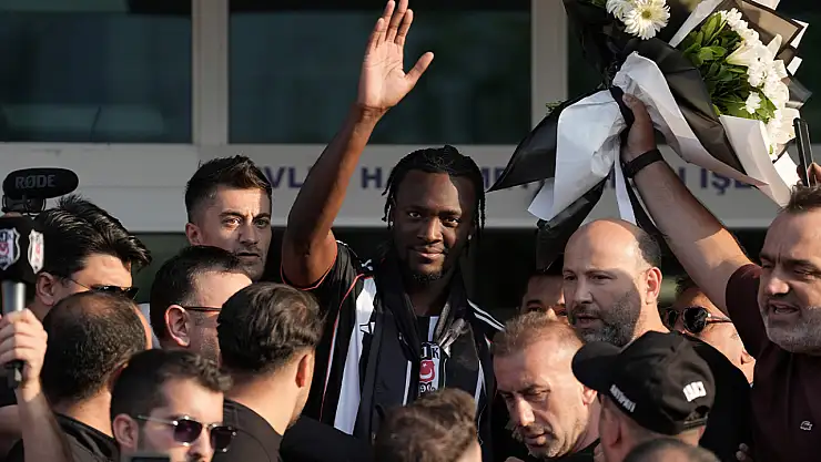 Beşiktaş'ın yeni transferi Tammy Abraham, İstanbul'a geldi