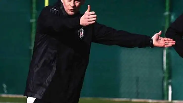 Beşiktaş'ta Ole Gunnar Solskjaer, ilk antrenmanına çıktı
