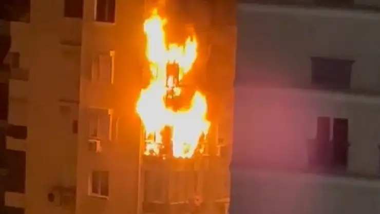 Beşinci Kattaki Yangın 3 Kata Yayıldı