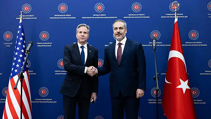 Blinken-Hakan Fidan Görüşmesinde Dikkat Çeken Suriye ve Gazze Vurgusu