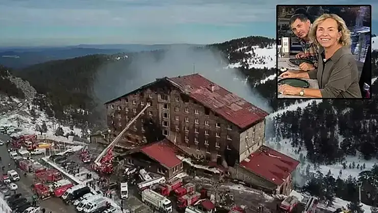 Bolu'da 78 kişinin öldüğü facia otelinin sahibinin eşine yurt dışı çıkış yasağı