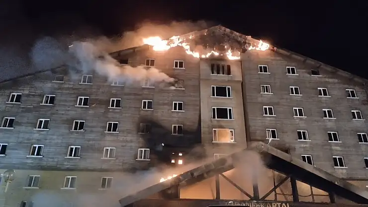 Bolu'daki Facia Otelindeki Yangının Çıkış Sebebi Ortaya Çıktı! Kızgın Yağa Su Dökülmüş