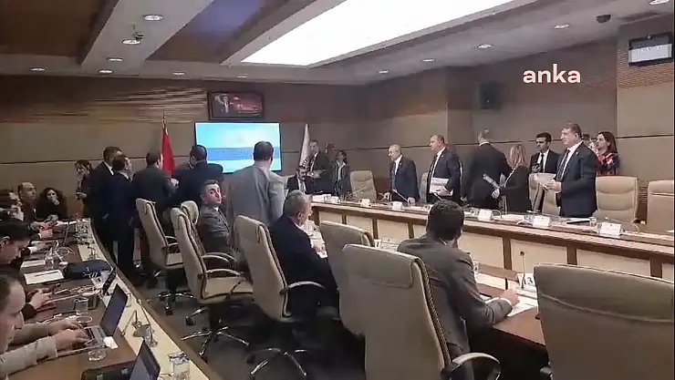 Bolu Kartalkaya Otel Yangını Komisyonu toplantısında gerginlik! CHP komisyonu terketti