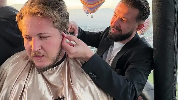 Bulutların Arasında Tıraş Keyfi