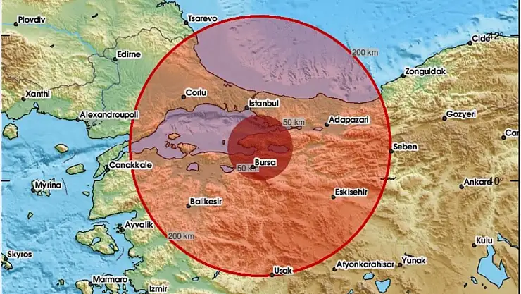 Bursa yine sallandı: Çevre illerden hissedildi! AFAD detayları açıkladı