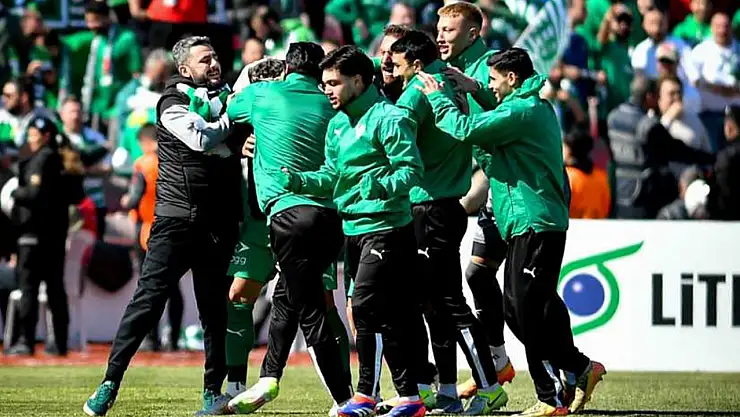 Bursaspor, TFF 2. Lig'e yükseldi