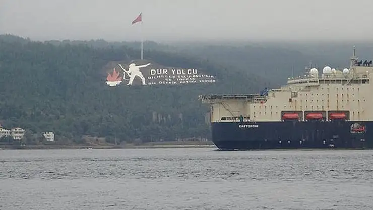 Çanakkale Boğazı gemi trafiğine kapatıldı