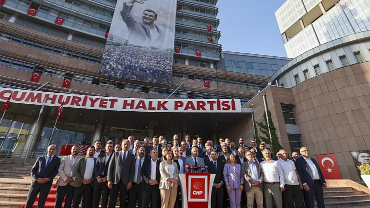 CHP 81 İl Başkanından Ortak Açıklama