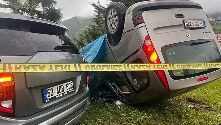 Cipin çarptığı hafif ticari aracın sürücüsü öldü