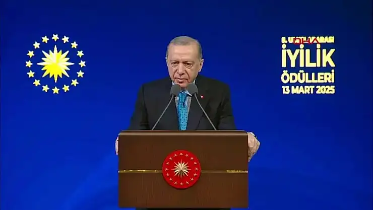 Cumhurbaşkanı Erdoğan 13-20 Mart tarihlerini 'İyilik Haftası' ilan etti