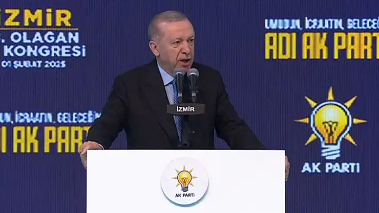 Cumhurbaşkanı Erdoğan AK Parti İzmir Kongresinde CHP'yi Hedef Aldı