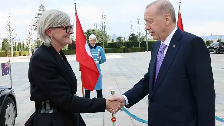Cumhurbaşkanı Erdoğan, Avustralya Genel Valisi Mostyn'i Kabul Etti