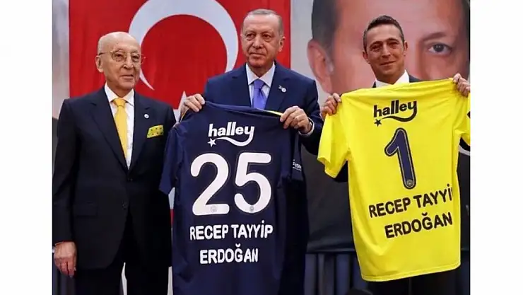 Cumhurbaşkanı Erdoğan: Ben artık Fenerbahçeli değilim