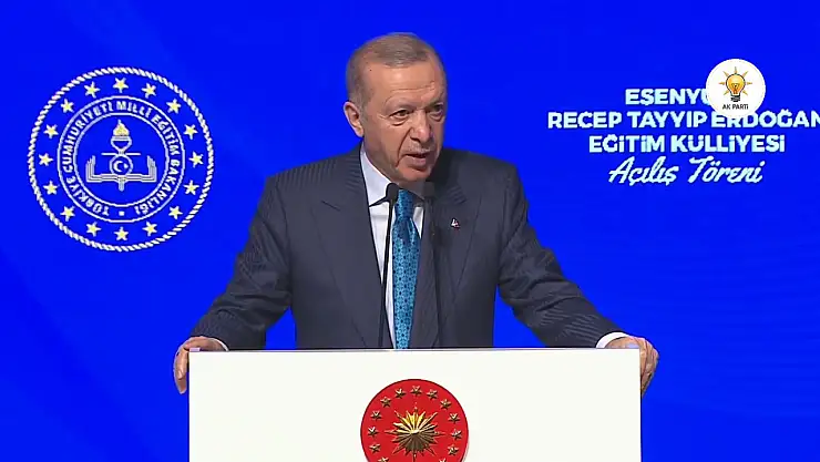 Cumhurbaşkanı Erdoğan: 'Bin 381 engelli öğretmen atanacak'