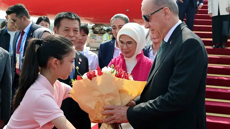 Cumhurbaşkanı Erdoğan Çin'de