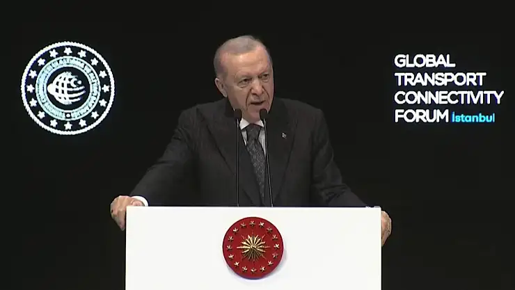 Cumhurbaşkanı Erdoğan'dan Küresel Ulaştırma Koridorları Forumu'nda Muhalefete Tepki