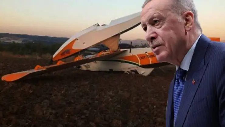Cumhurbaşkanı Erdoğan'dan şehit pilot için başsağlığı mesajı