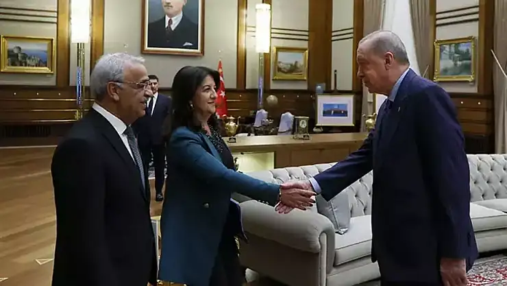 Cumhurbaşkanı Erdoğan, DEM Parti Heyetini Kabul Etti