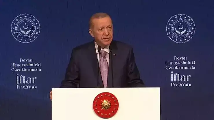 Cumhurbaşkanı Erdoğan, Devlet Himayesindeki Çocuklarla İftar Programı'nda Bir Araya Geldi