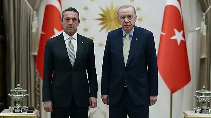 Cumhurbaşkanı Erdoğan, Fenerbahçe Başkanı Ali Koç'u Kabul Etti