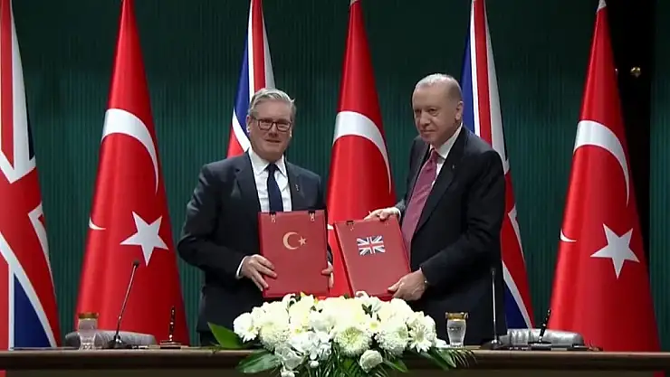 Cumhurbaşkanı Erdoğan İle İngiltere Başbakanı Starmer, Eurofighter Anlaşmasını İmzaladı