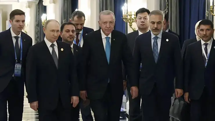 Cumhurbaşkanı Erdoğan ile Rusya Devlet Başkanı Putin Çin'de görüşme gerçekleştiriyor
