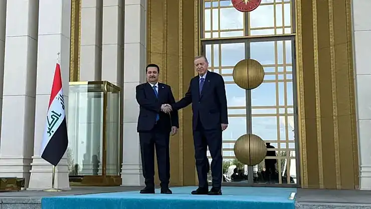 Cumhurbaşkanı Erdoğan, Irak Başbakanı Sudani'yi Resmi Törenle Karşıladı