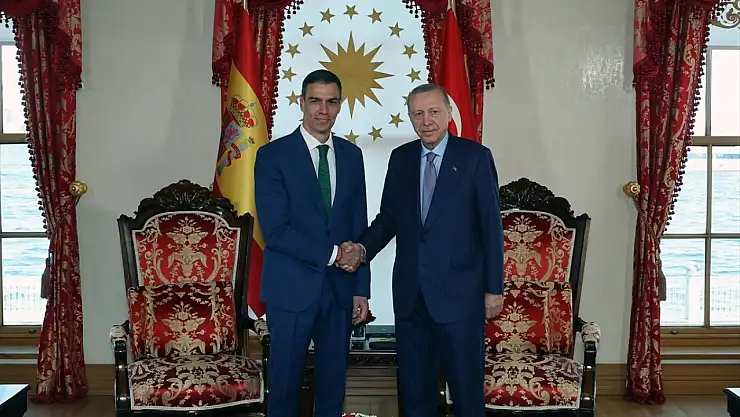 Cumhurbaşkanı Erdoğan, İspanya Başbakanı Sanchez'i Kabul Etti