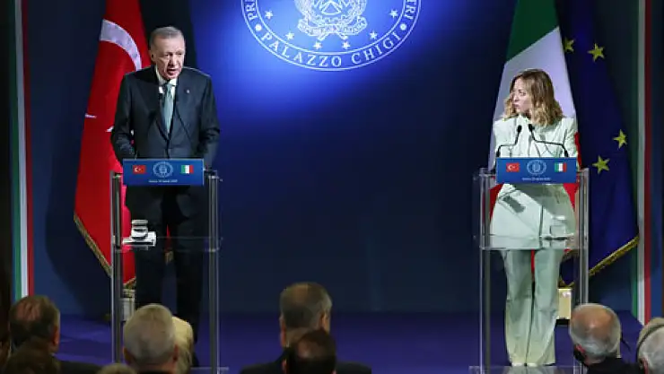 Cumhurbaşkanı Erdoğan İtalya İle Ticaret Hedefimizi 40 Milyar Dolar Olarak Belirledik'