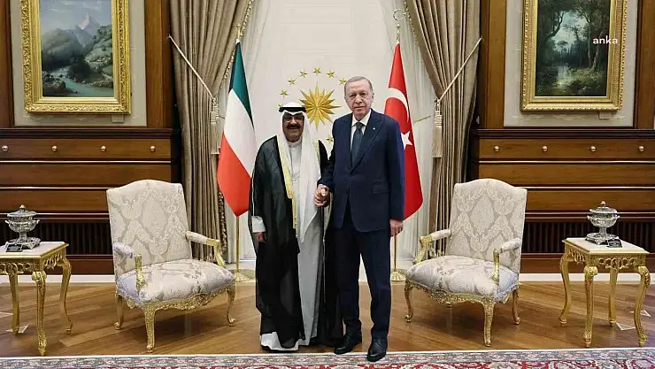 Cumhurbaşkanı Erdoğan, Kuveyt Emiri El Sabah İle Görüştü