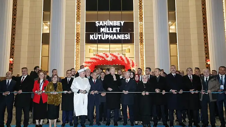 Cumhurbaşkanı Erdoğan, Millet Kütüphanesi'nin Açılışını Yaptı