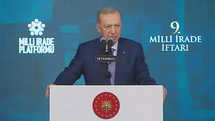 Cumhurbaşkanı Erdoğan  Milli İrade İftarı Programında Konuştu